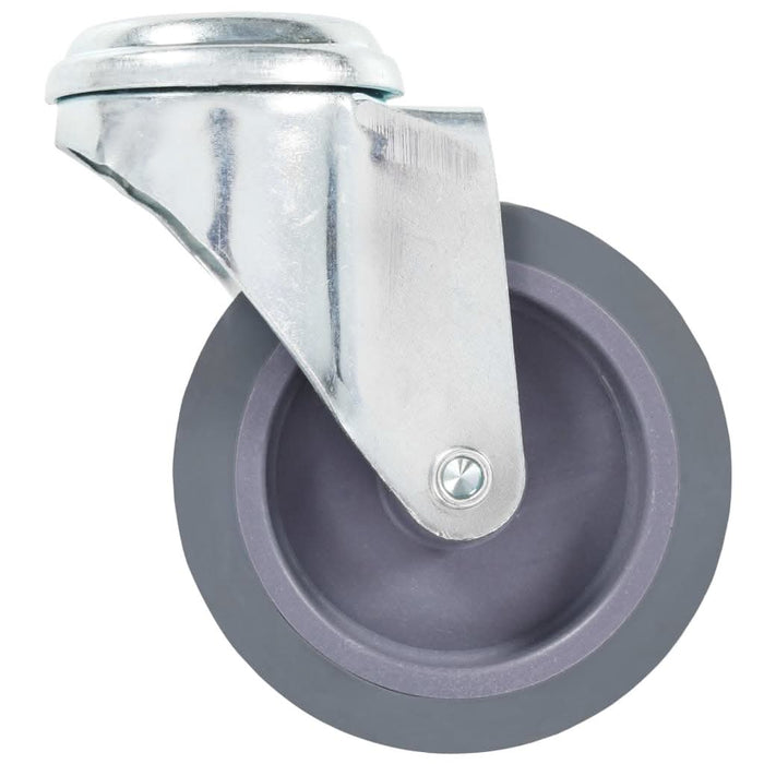 Roți pivotante cu gaură pentru șurub, 4 buc., 75 mm - WALTI WALTI