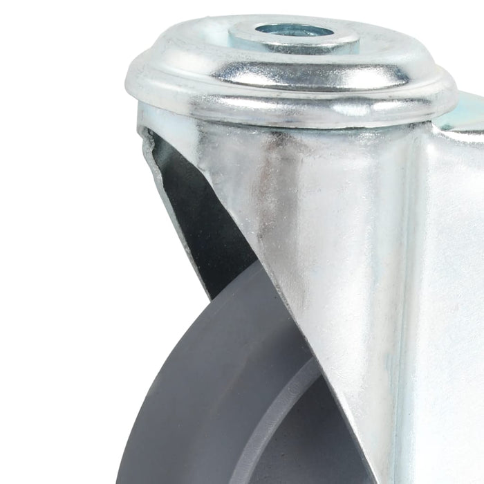 Roți pivotante cu gaură pentru șurub, 4 buc., 125 mm - WALTI WALTI