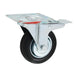 Roți pivotante cu frâne duble, 4 buc., 100 mm - WALTI WALTI