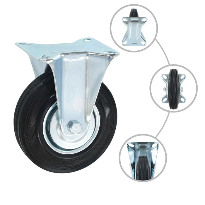Roți fixe, 4 buc., 125 mm - WALTI WALTI
