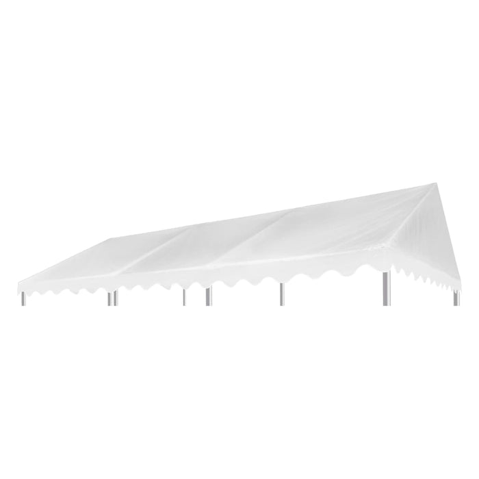 Acoperiș pentru pavilion, alb, 3x6 m, PVC, 500 g / m² WALTI
