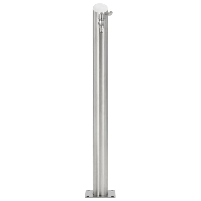 Coloană de apă de grădină, 95 cm, oțel inoxidabil, rotund - WALTI WALTI