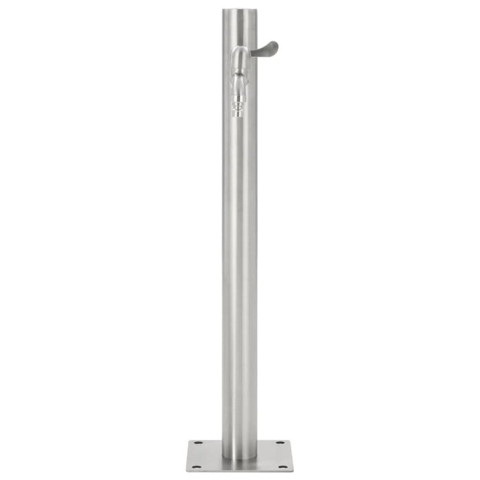 Coloană de apă de grădină, 65 cm, oțel inoxidabil, rotund - WALTI WALTI