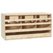 Cuibar găini cu 3 compartimente, 72x33x38 cm, lemn masiv pin - WALTI WALTI