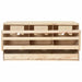 Cuibar găini cu 3 compartimente, 72x33x38 cm, lemn masiv pin - WALTI WALTI