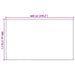 Covor pentru cort, verde, 300 x 600 cm, HDPE - WALTI WALTI