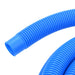 Furtun de piscină cu cleme, albastru, 38 mm, 6 m - WALTI WALTI