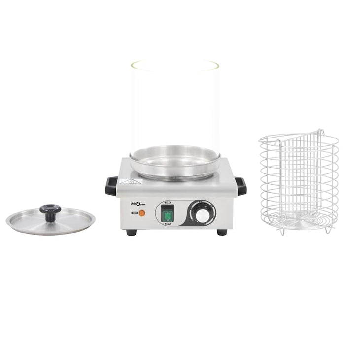 Aparat de încălzit hot dog, oțel inoxidabil, 450 W WALTI