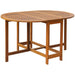 Set mobilier de exterior pliabil, 5 piese, lemn masiv de acacia - WALTI WALTI