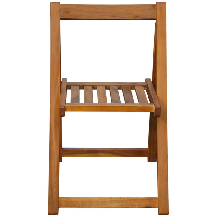 Set mobilier de exterior pliabil, 5 piese, lemn masiv de acacia - WALTI WALTI