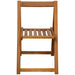 Set mobilier de exterior pliabil, 5 piese, lemn masiv de acacia - WALTI WALTI