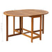 Set mobilier de exterior pliabil, 5 piese, lemn masiv de acacia - WALTI WALTI