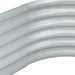 Strat înălțat de grădină argintiu 240x80x44 cm oțel galvanizat - WALTI WALTI