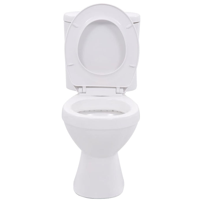 Vas de toaletă cu rezervor, colac silențios, alb, ceramică WALTI