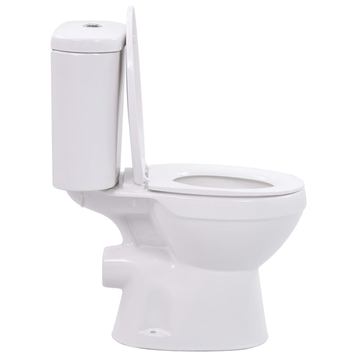 Vas de toaletă cu rezervor, colac silențios, alb, ceramică WALTI