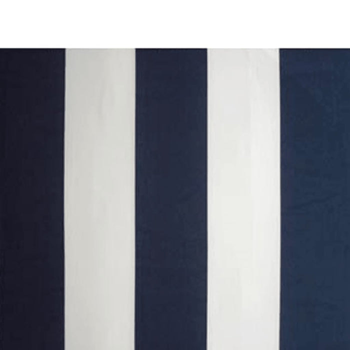 Copertină pliabilă cu acționare manuală, 300 cm, albastru/alb - WALTI WALTI