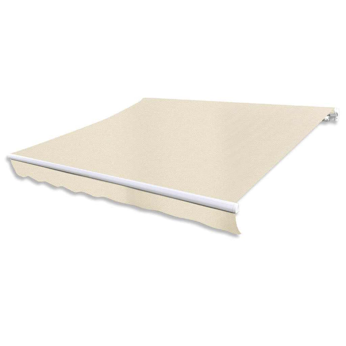 Copertină pliabilă motorizată, 400 cm, crem - WALTI WALTI