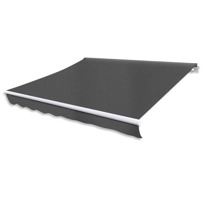 Copertină reglabilă cu acționare manuală, 300 cm, antracit - WALTI WALTI