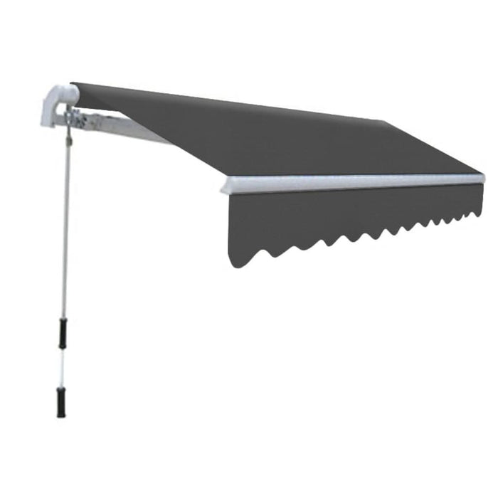 Copertină reglabilă cu acționare manuală, 300 cm, antracit - WALTI WALTI