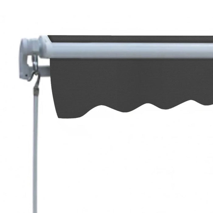 Copertină reglabilă cu acționare manuală, 300 cm, antracit - WALTI WALTI