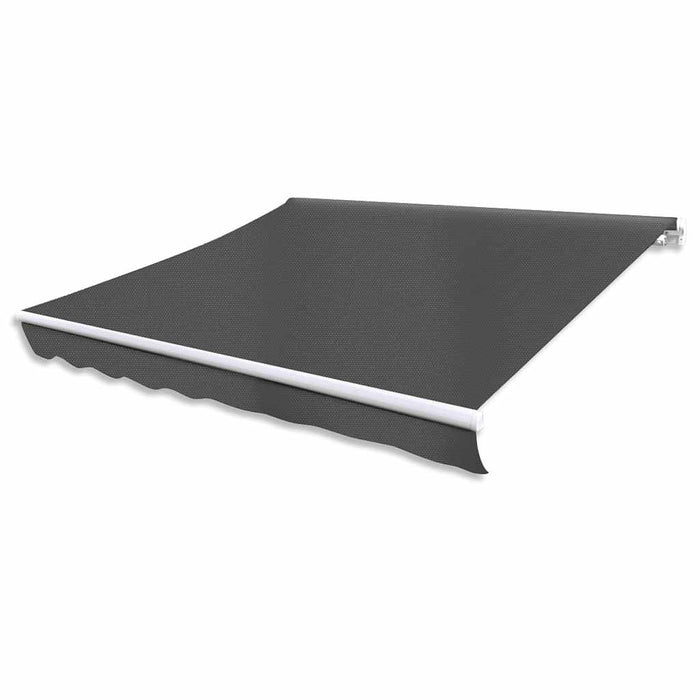 Copertină pliabilă motorizată, 400 cm, antracit - WALTI WALTI