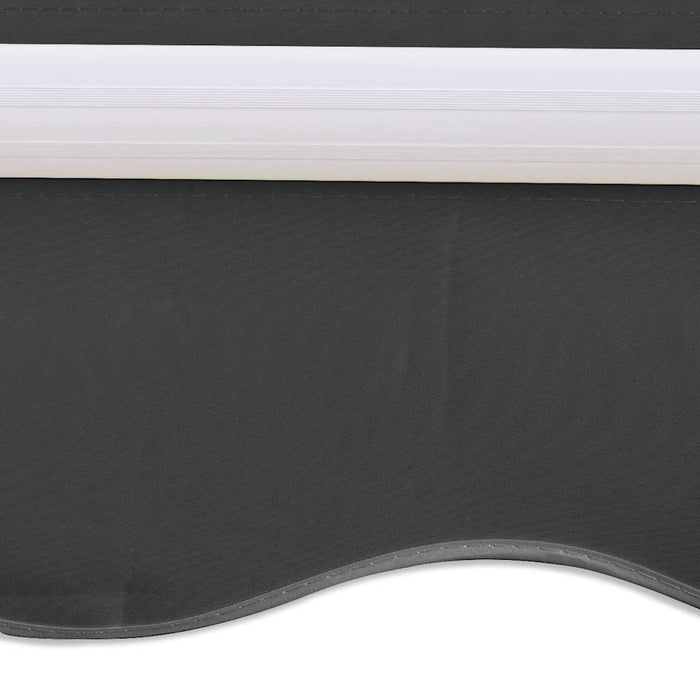 Copertină pliabilă motorizată, 400 cm, antracit - WALTI WALTI