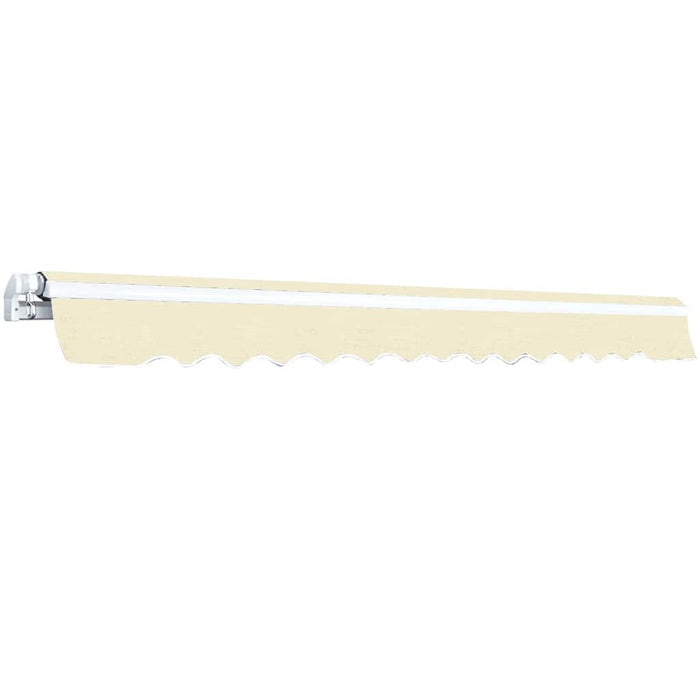 Copertină pliabilă cu acționare manuală, 400 cm, crem - WALTI WALTI