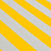 Copertină pliabilă, acționare manuală, 400 cm, galben/alb - WALTI WALTI