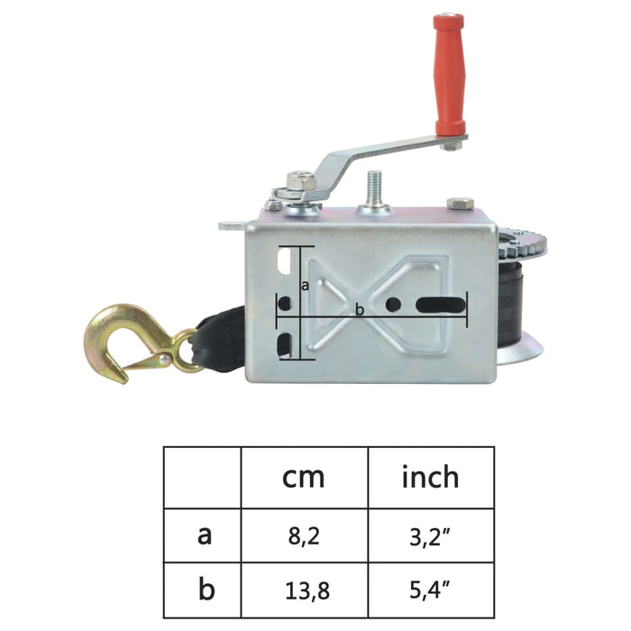 Troliu manual cu bandă, 1130 kg - WALTI WALTI