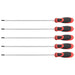 Set de șurubelnițe cu cap Torx, 5 piese, 300 mm - WALTI WALTI