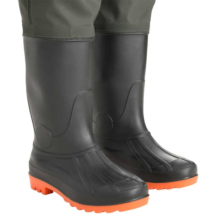 Pantaloni de vânătoare cu cizme, verde, mărime 41 WALTI