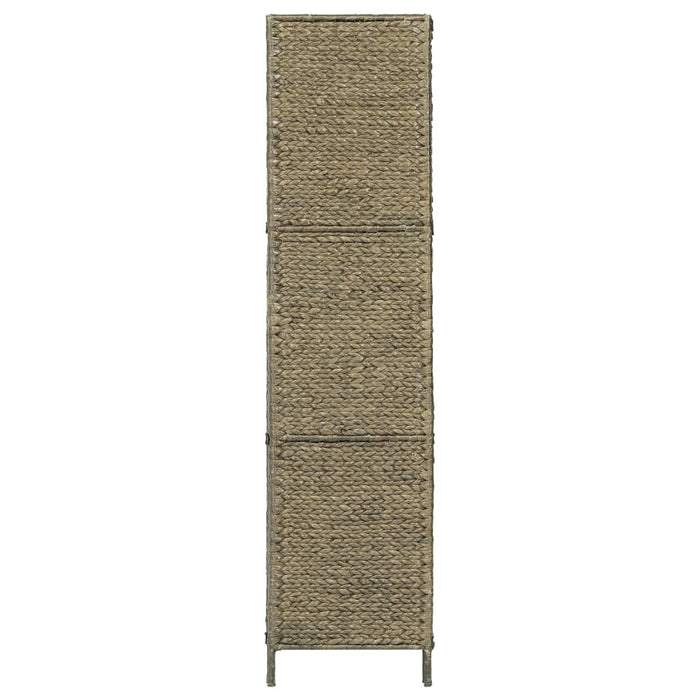 Paravan cameră cu 3 panouri, maro, 116 x 160 cm, zambilă de apă WALTI