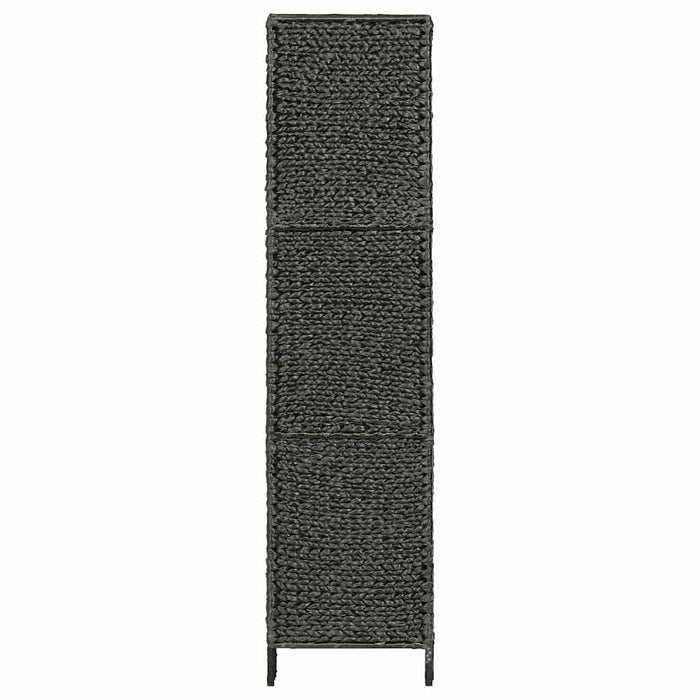 Paravan cameră cu 4 panouri, negru, 154x160 cm, zambilă de apă - WALTI WALTI