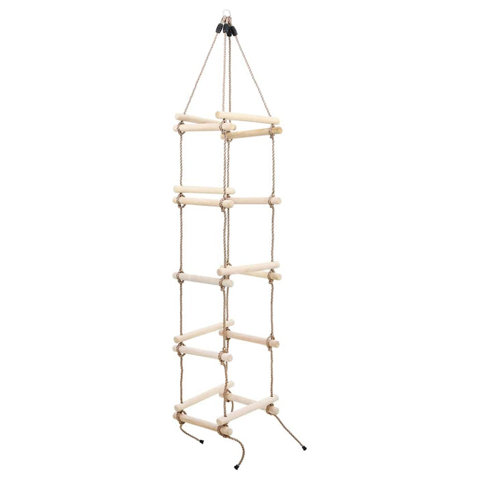Scară din frânghie pentru copii, 200 cm, lemn - WALTI WALTI