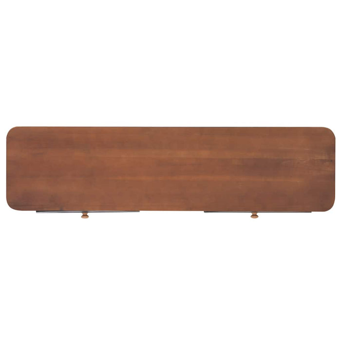 Masă consolă cu 2 sertare, 120 x 30 x 75 cm, lemn masiv de brad - WALTI WALTI