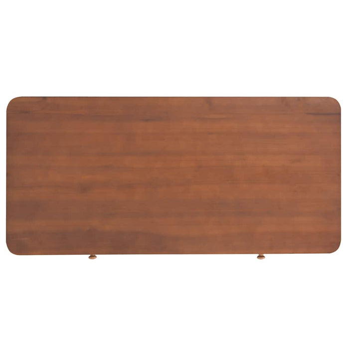 Măsuță de cafea cu 2 sertare, 115x55x40 cm, lemn masiv de brad WALTI