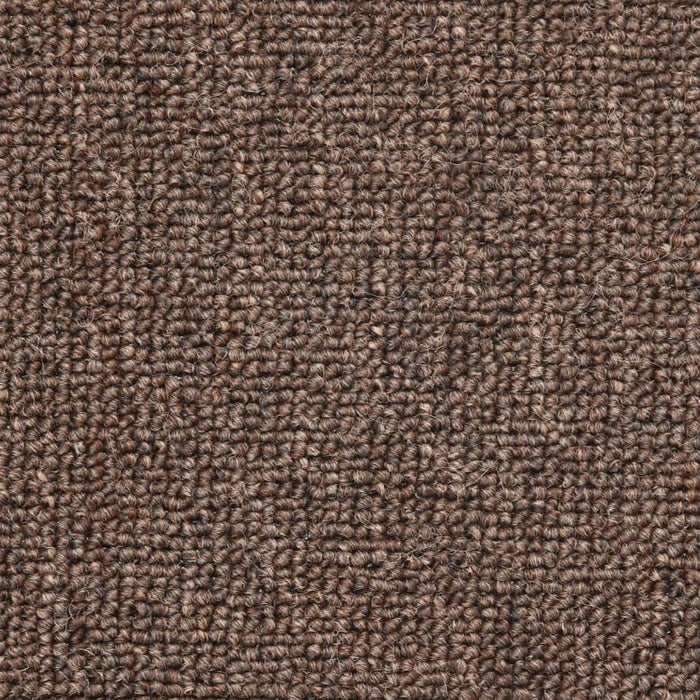 Covorașe scări, 15 buc., 56x17x3 cm, maro cafea, semirotunde - WALTI WALTI