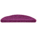 Covorașe scări, 15 buc., 56x17x3 cm, violet, semirotunde - WALTI WALTI