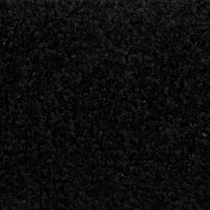 Covorașe pentru scări, 15 buc., 65x21x4 cm, negru, semirotunde, mari - WALTI WALTI