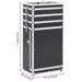 Troler de cosmetice, negru, aluminiu - WALTI WALTI