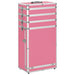 Troler de cosmetice, roz, aluminiu - WALTI WALTI