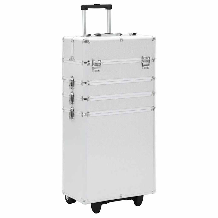 Troler de cosmetice, argintiu, aluminiu - WALTI WALTI