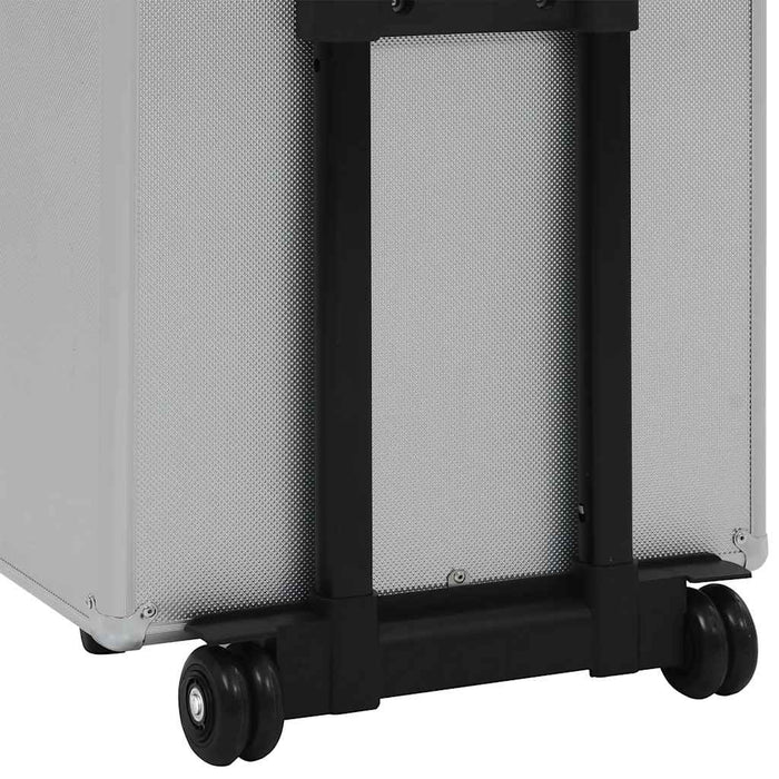 Troler de cosmetice, argintiu, aluminiu - WALTI WALTI