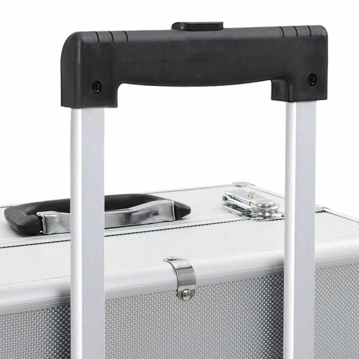 Troler de cosmetice, argintiu, aluminiu - WALTI WALTI