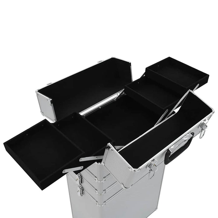 Troler de cosmetice, argintiu, aluminiu - WALTI WALTI