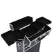 Troler de cosmetice, negru, aluminiu - WALTI WALTI