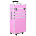 Troler de cosmetice, roz, aluminiu - WALTI WALTI