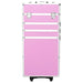 Troler de cosmetice, roz, aluminiu - WALTI WALTI