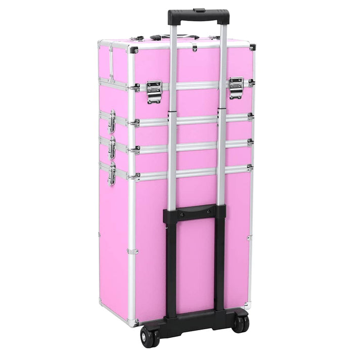 Troler de cosmetice, roz, aluminiu - WALTI WALTI