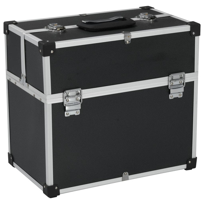 Cutie de scule, negru, 38x22,5x34 cm, aluminiu - WALTI WALTI